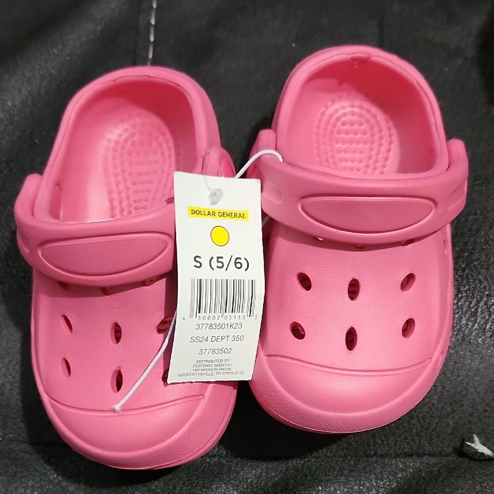 Pink Kids Clogs - Picture 1 of 1